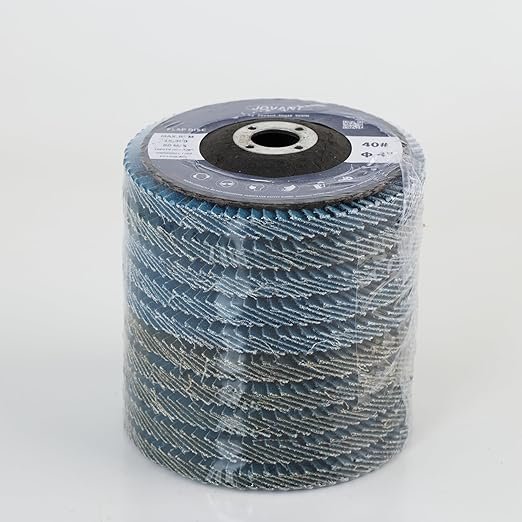 angle grinder flap disc set, 5/8 inch arbor, 4 1/2 inch high density abrasives, type 29 flap discs for sanding/finishing/grinding, 40 grit, 10pcs - Laty Machine angle grinder flap disc set, 5/8 inch arbor, 4 1/2 inch high density abrasives, type 29 flap discs for sanding/finishing/grinding, 40 grit, 10pcs