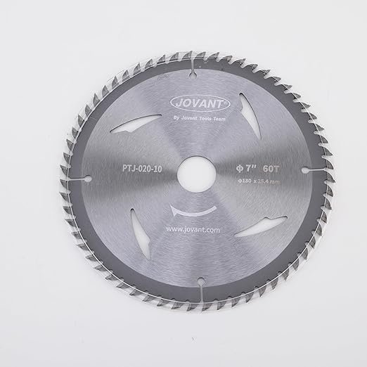 7" 60t circular saw blade, trim saw blade for cutting wood, 1 inch arbor, 7 inch dia cutt off wheel, 2pcs - Laty Machine 7" 60t circular saw blade, trim saw blade for cutting wood, 1 inch arbor, 7 inch dia cutt off wheel, 2pcs