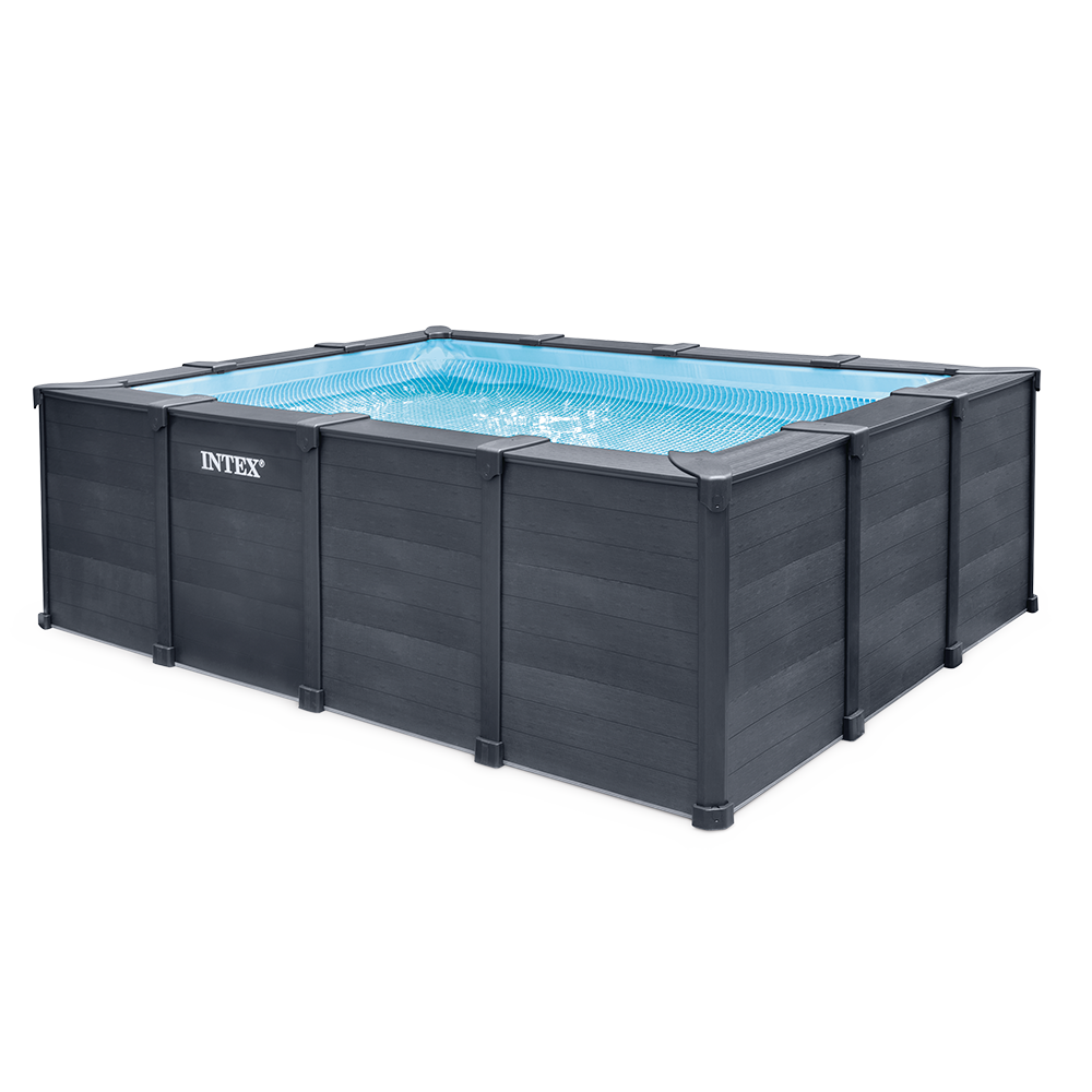 piscine graphite rectangulaire 4,00 x 3,00 x 1,24 m - Laty Machine piscine graphite rectangulaire 4,00 x 3,00 x 1,24 m