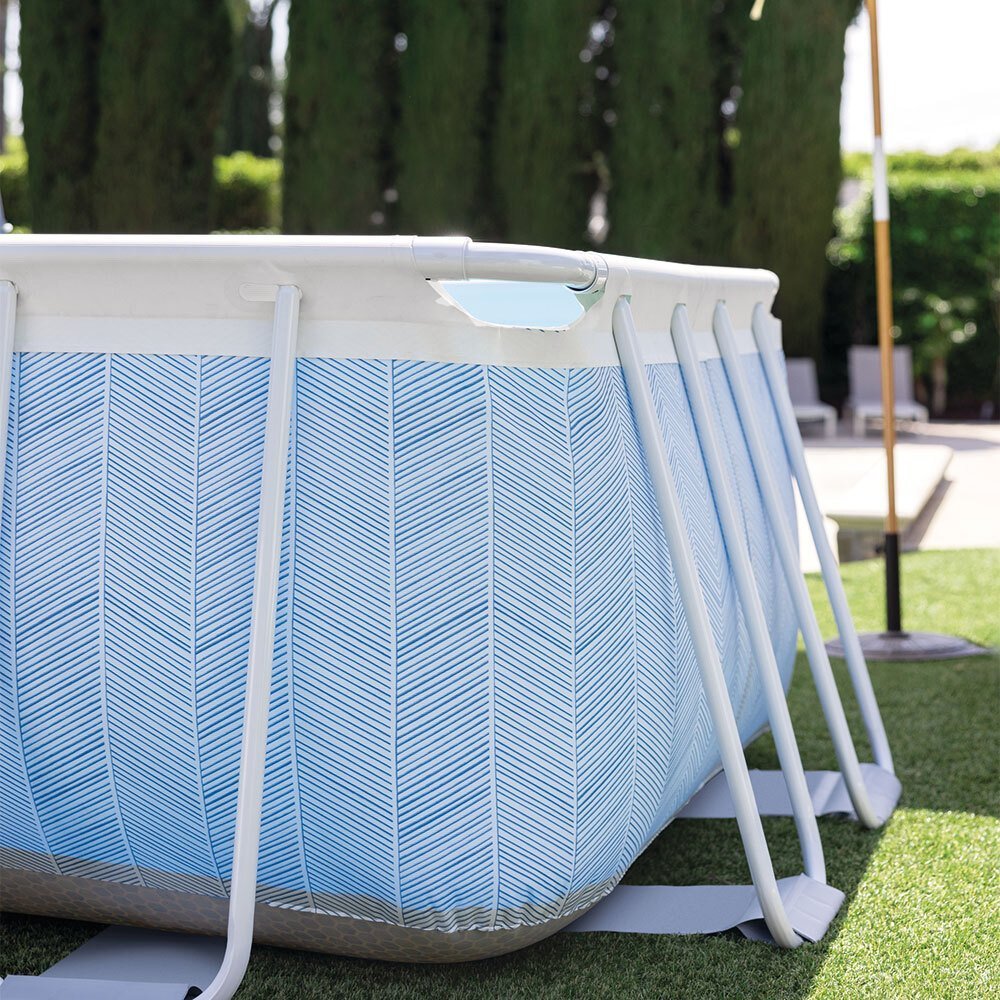 piscine chevron rectangulaire 4,00 x 2,00 x 1,00 m - Laty Machine piscine chevron rectangulaire 4,00 x 2,00 x 1,00 m