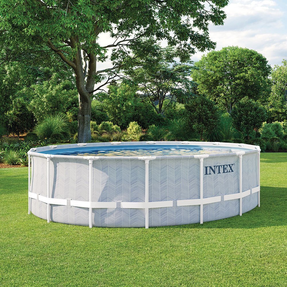 piscine chevron ronde 4,88 x 1,22 m - Laty Machine piscine chevron ronde 4,88 x 1,22 m