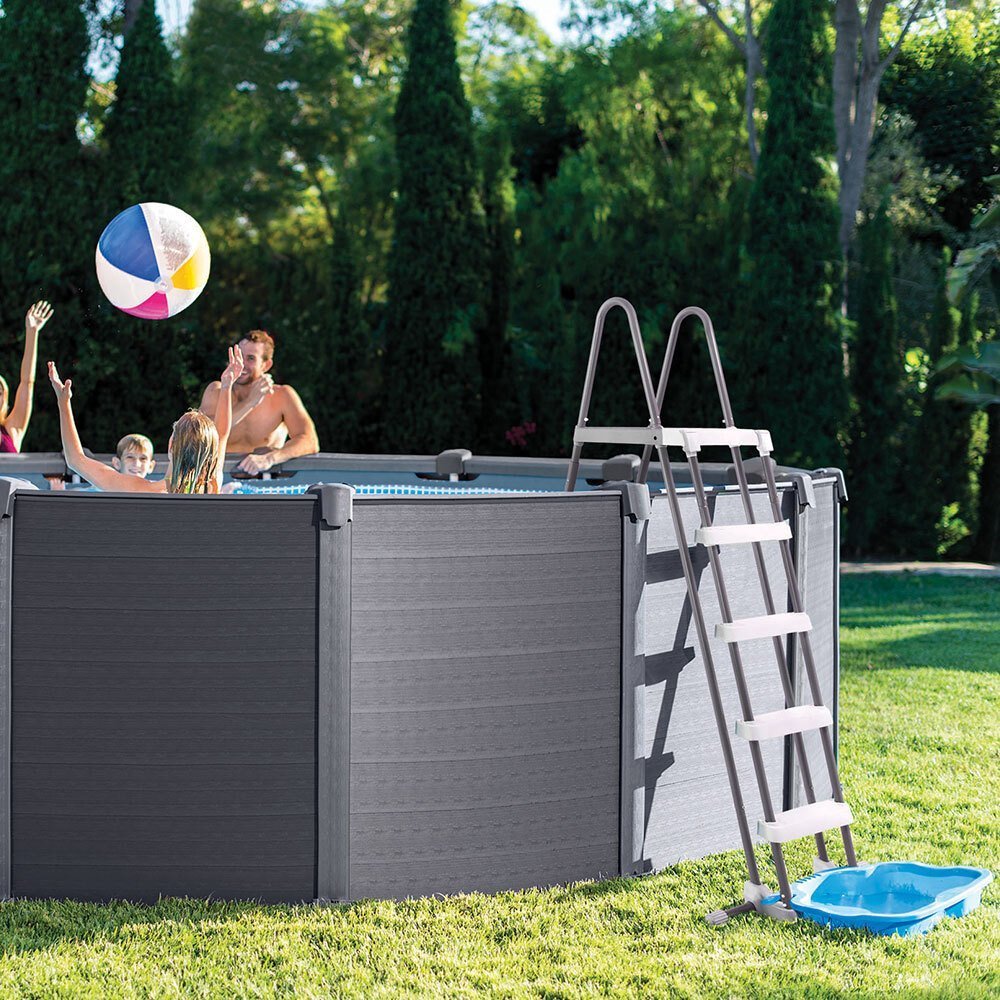 piscine graphite 4,78 x 1,24 m - Laty Machine piscine graphite 4,78 x 1,24 m