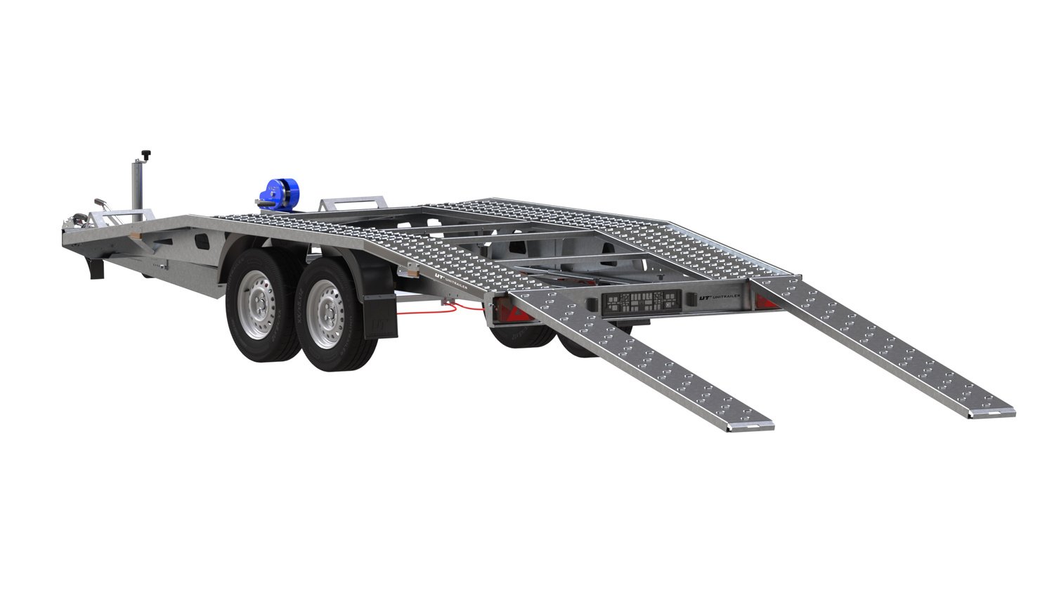 lohr switzerland tailway double 450×200 unitrailer tempo 4520 dmc 3000 kg - Laty Machine lohr switzerland tailway double 450×200 unitrailer tempo 4520 dmc 3000 kg