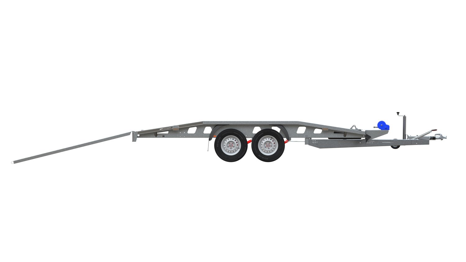 lohr switzerland tailway double 450×200 unitrailer tempo 4520 dmc 3000 kg - Laty Machine lohr switzerland tailway double 450×200 unitrailer tempo 4520 dmc 3000 kg