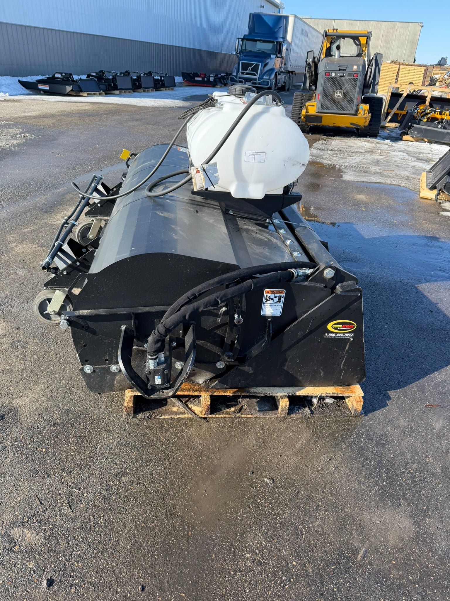 certified used1936 84" pick up broom hd w/water kit poly ,695 +freight - Laty Machine certified used1936 84" pick up broom hd w/water kit poly $8,695 +freight