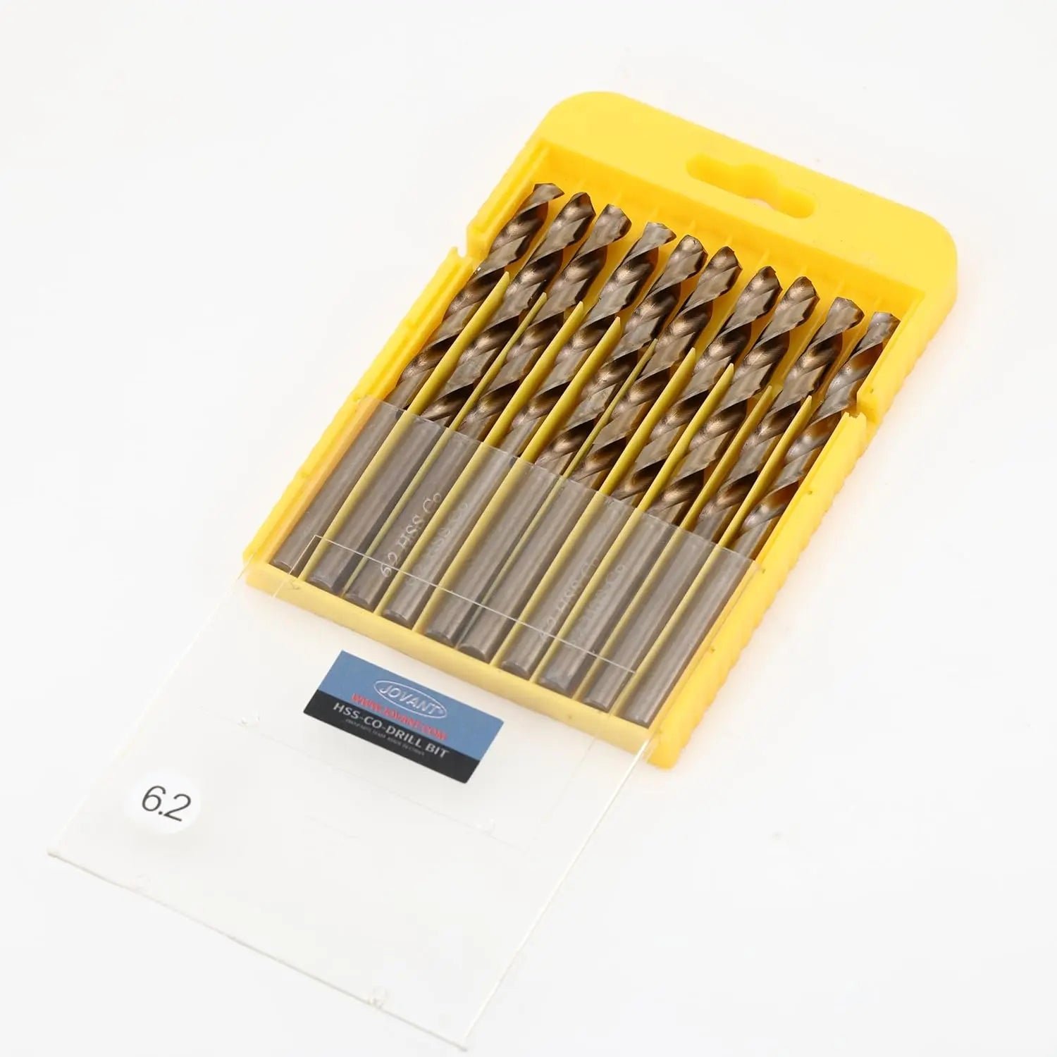 10pcs 1/4 inch(6.2mm) cobalt drill bits, m35 hss high speed steel for drill/driver stainless steel heavy duty twist steel drill bits - Laty Machine 10pcs 1/4 inch(6.2mm) cobalt drill bits, m35 hss high speed steel for drill/driver stainless steel heavy duty twist steel drill bits