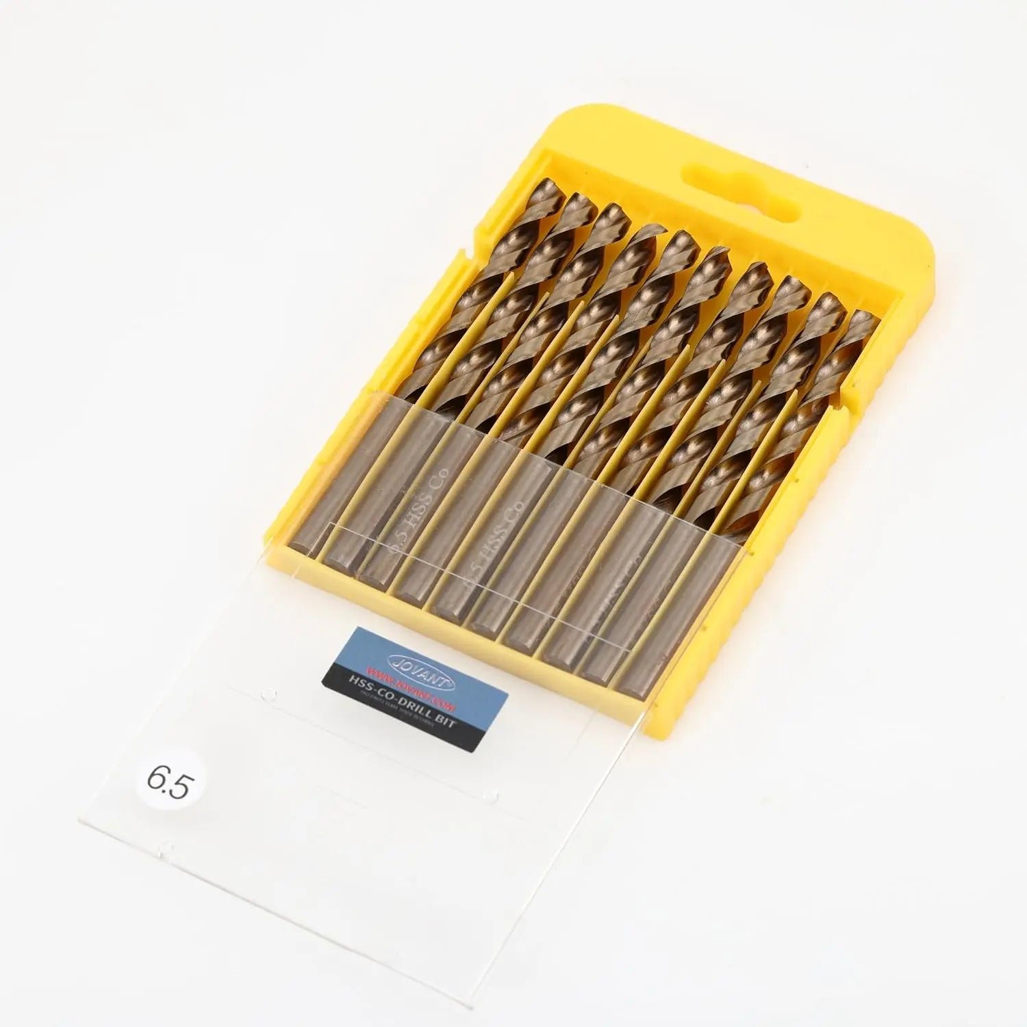 10pcs 1/4 inch(6.5mm) cobalt drill bits, m35 hss high speed steel for drill/driver stainless steel heavy duty twist steel drill bits - Laty Machine 10pcs 1/4 inch(6.5mm) cobalt drill bits, m35 hss high speed steel for drill/driver stainless steel heavy duty twist steel drill bits