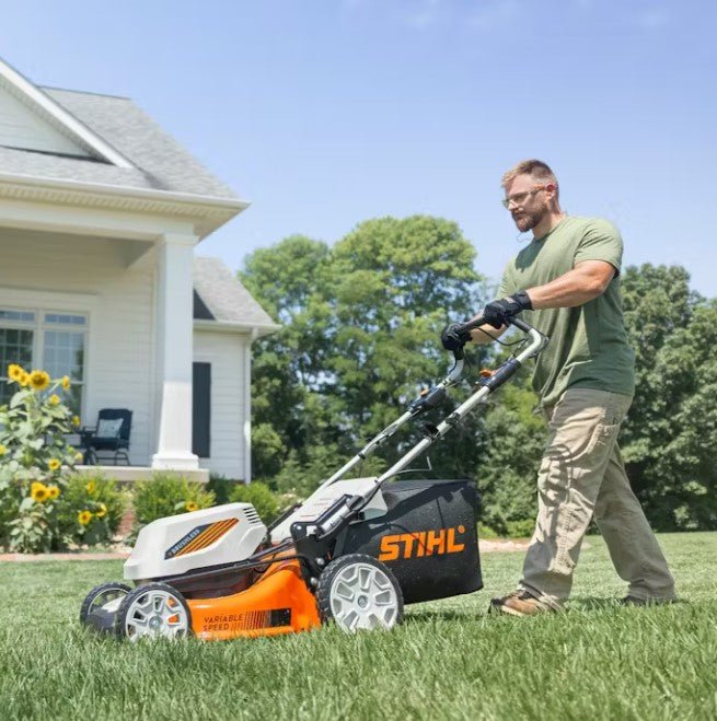 rma 348 v 18" self propelled battery lawn mower - Laty Machine rma 348 v 18" self propelled battery lawn mower