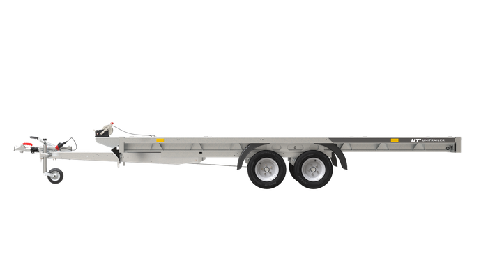 remorque plate basculante 400×200 uniplat 4020s p 2700 kg - Laty Machine remorque plate basculante 400×200 uniplat 4020s p 2700 kg