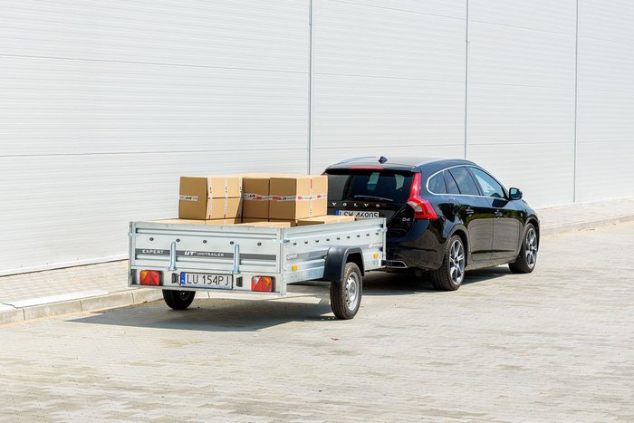remorque voiture simple essieu 264 x 150 expert 2615 ptac 500/750 kg - Laty Machine remorque voiture simple essieu 264 x 150 expert 2615 ptac 500/750 kg
