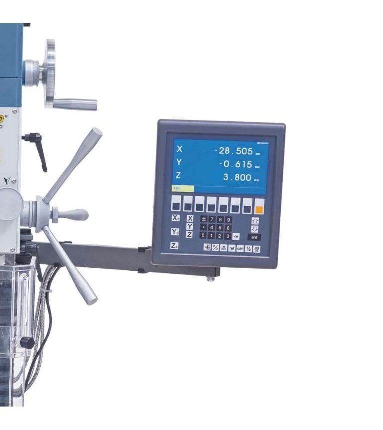 perceuse fraiseuse métal bernardo bf35bdc avec avance automatique et affichage digital 3 axes - Laty Machine perceuse fraiseuse métal bernardo bf35bdc avec avance automatique et affichage digital 3 axes