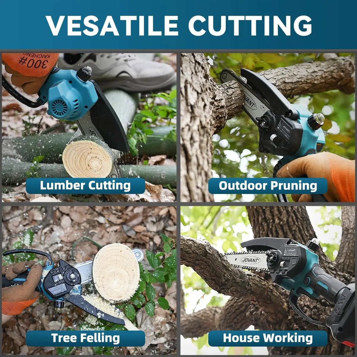 6 inch electric pole saws for tree trimming, 2 in 1 cordless mini chainsaw, pole saw battery powered with dual batteries lightweight for women garden yard wood cutting - Laty Machine 6 inch electric pole saws for tree trimming, 2 in 1 cordless mini chainsaw, pole saw battery powered with dual batteries lightweight for women garden yard wood cutting