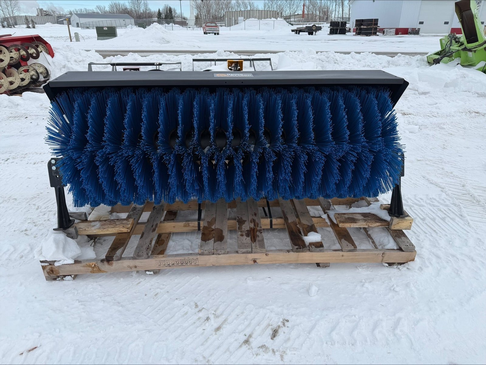 certified used1913 84" angle broom hd w/hydraulic angle ,695 + freight - Laty Machine certified used1913 84" angle broom hd w/hydraulic angle $6,695 + freight