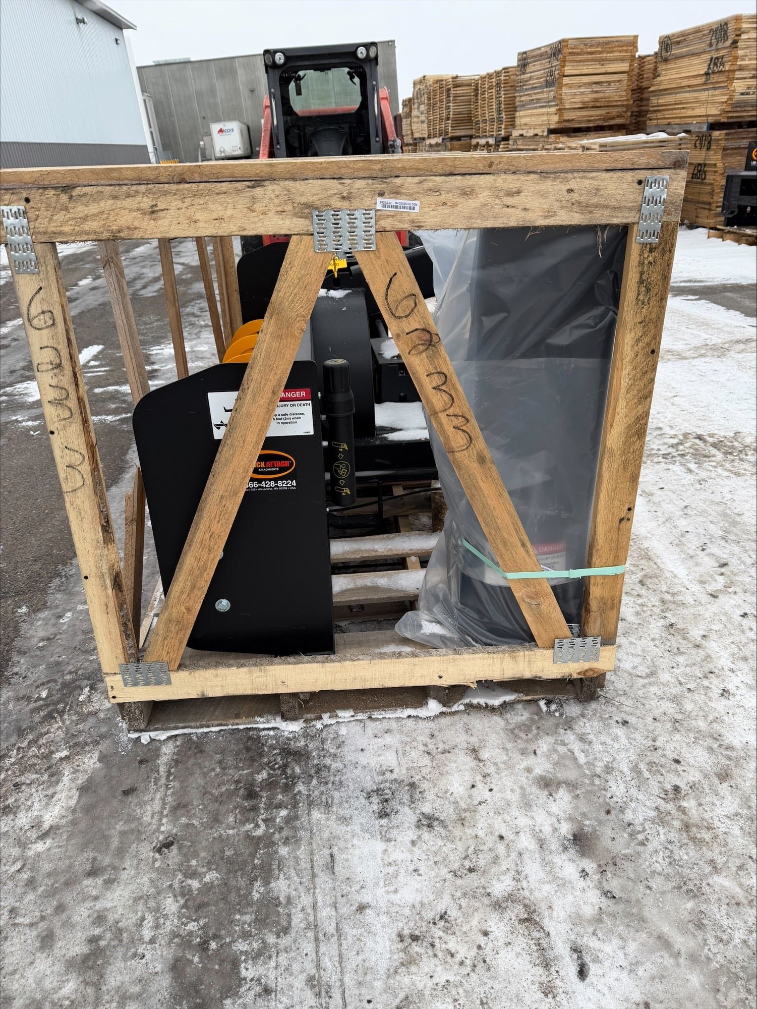 certified used1899 84" ez snow away 825rm w/hyd chute rotate & hyd deflector ,995 +freight - Laty Machine certified used1899 84" ez snow away 825rm w/hyd chute rotate & hyd deflector $6,995 +freight