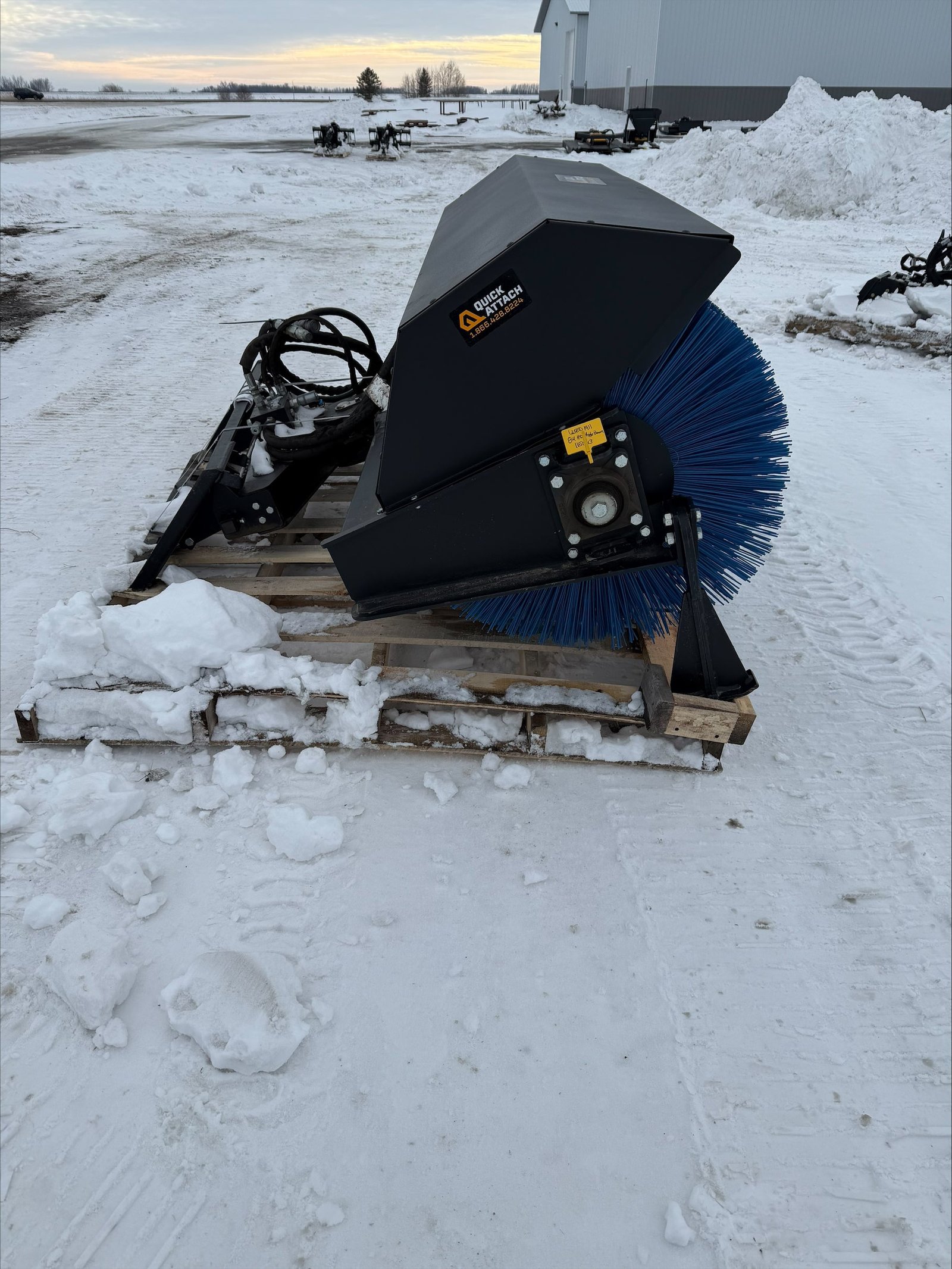 certified used1911 84" angle broom hd w/hydraulic angle ,695 +freight - Laty Machine certified used1911 84" angle broom hd w/hydraulic angle $6,695 +freight