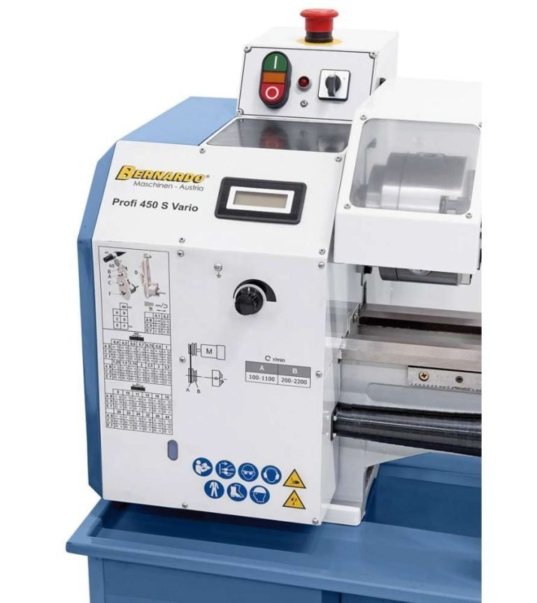 tour à métaux bernardo profi450s vario - Laty Machine tour à métaux bernardo profi450s vario